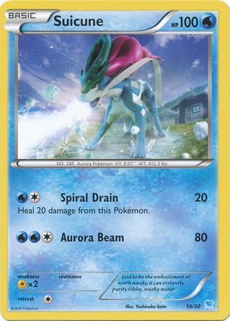 Suicune (14/30) [XY: Trainer Kit 3 - Suicune] | Good Games North