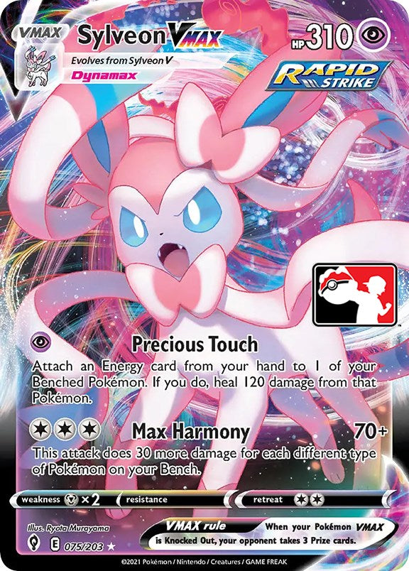 Sylveon VMAX (075/203) [Prize Pack Series One] | Good Games North
