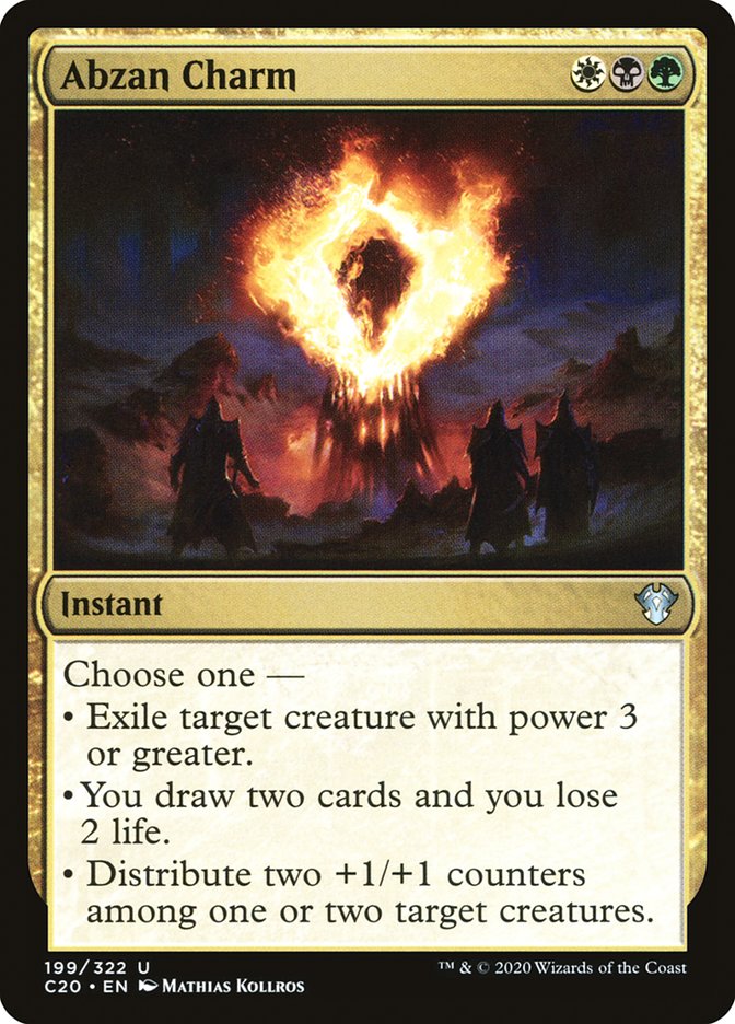 Abzan Charm [Commander 2020] | Good Games North