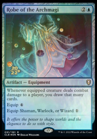 Robe of the Archmagi [Commander Legends: Battle for Baldur's Gate Prerelease Promos] | Good Games North