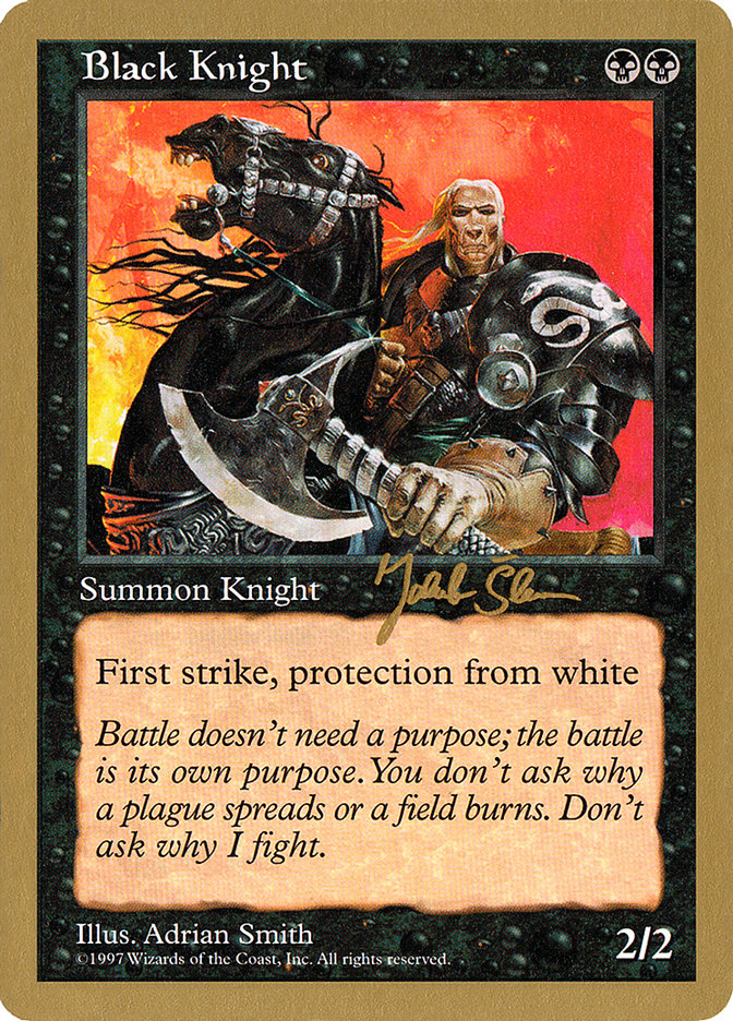 Black Knight (Jakub Slemr) [World Championship Decks 1997] | Good Games North