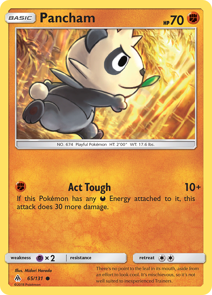 Pancham (65/131) [Sun & Moon: Forbidden Light] | Good Games North