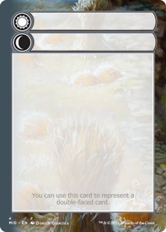 Helper Card (4/9) [Innistrad: Midnight Hunt Tokens] | Good Games North