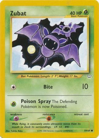 Zubat (59/64) [Neo Revelation Unlimited] | Good Games North