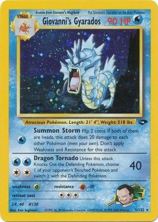 Giovanni's Gyarados (5/132) [Gym Challenge Unlimited] | Good Games North