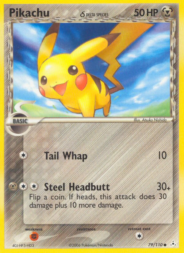 Pikachu (79/110) (Delta Species) [EX: Holon Phantoms] | Good Games North