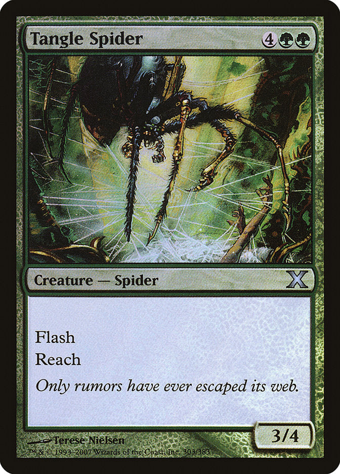 Tangle Spider (Premium Foil) [Tenth Edition] | Good Games North