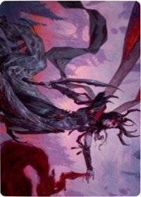 Drana, the Last Bloodchief Art Card [Zendikar Rising Art Series] | Good Games North