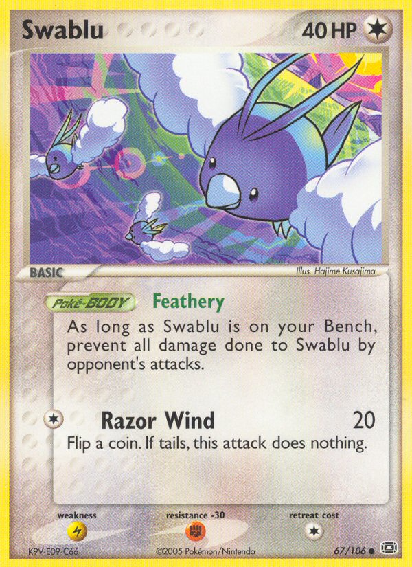 Swablu (67/106) [EX: Emerald] | Good Games North