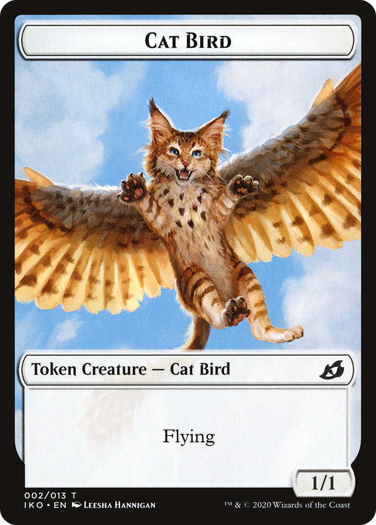 Cat Bird // Faerie Double-Sided Token [Starter Commander Decks] | Good Games North