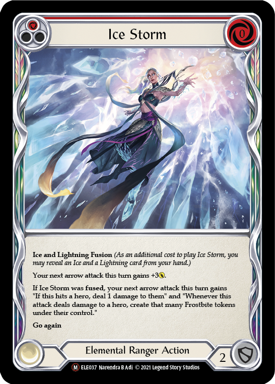 Ice Storm [U-ELE037] Unlimited Normal | Good Games North