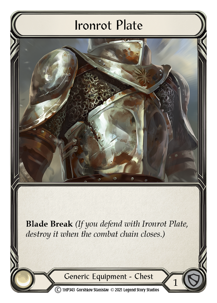 Ironrot Plate [1HP343] | Good Games North