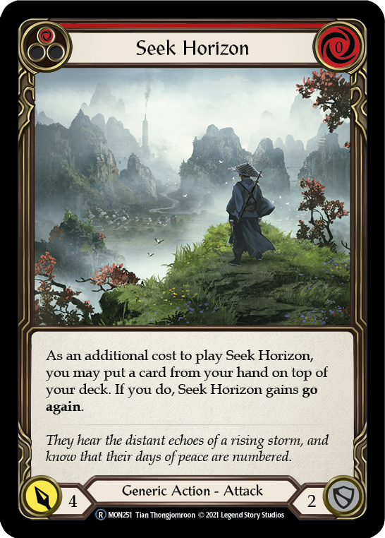 Seek Horizon (Red) [U-MON251] Unlimited Normal | Good Games North