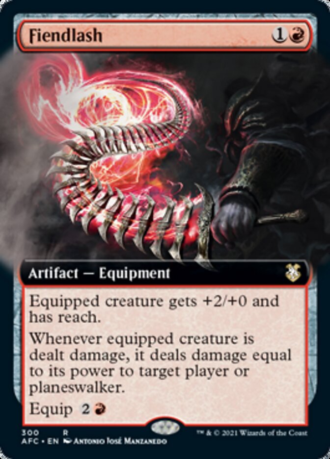 Fiendlash (Extended) [Dungeons & Dragons: Adventures in the Forgotten Realms Commander] | Good Games North