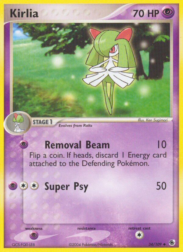 Kirlia (34/109) [EX: Battle Stadium] | Good Games North