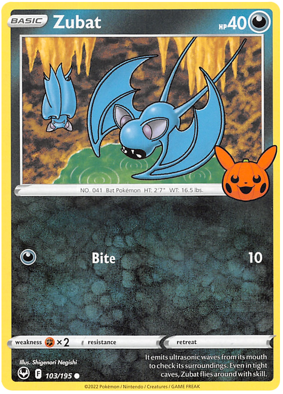 Zubat (103/195) [Trick or Trade 2023] | Good Games North