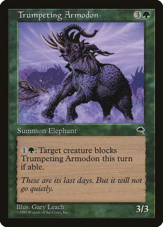 Trumpeting Armodon [Tempest] | Good Games North