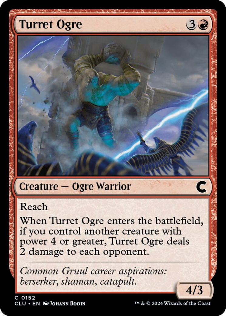 Turret Ogre [Ravnica: Clue Edition] | Good Games North