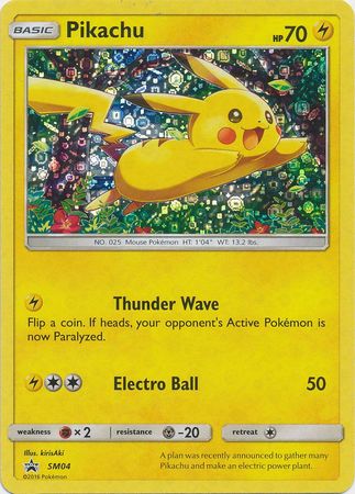 Pikachu (SM04) (General Mills Promo) [Sun & Moon: Black Star Promos] | Good Games North