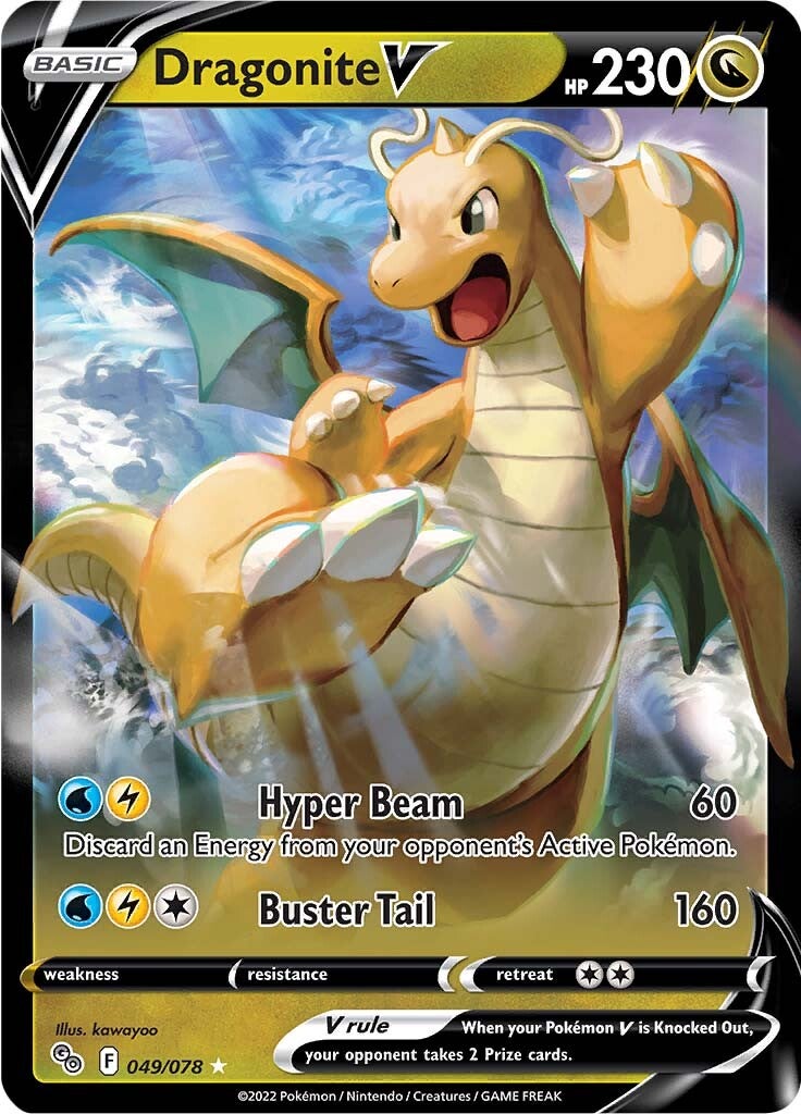 Dragonite V (049/078) [Pokémon GO] | Good Games North