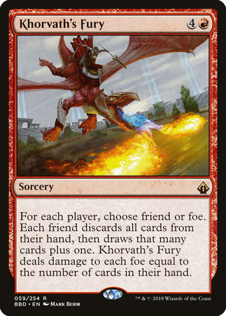 Khorvath's Fury [Battlebond] | Good Games North