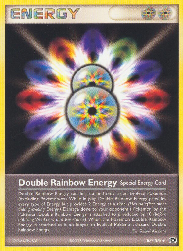 Double Rainbow Energy (87/106) [EX: Emerald] | Good Games North