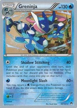 Greninja (40/122) (Ninja Blitz - Cody Walinski) [World Championships 2016] | Good Games North