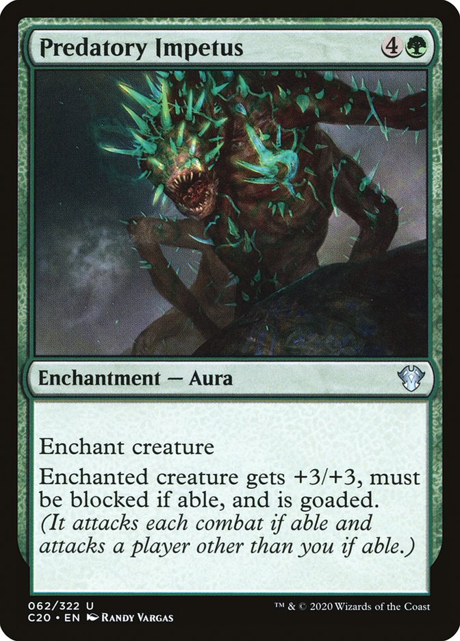 Predatory Impetus [Commander 2020] | Good Games North