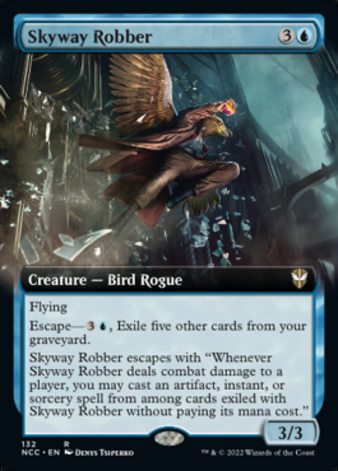 Skyway Robber (Extended Art) [Streets of New Capenna Commander] | Good Games North