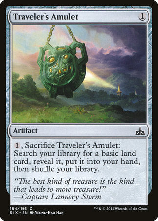 Traveler's Amulet [Rivals of Ixalan] | Good Games North