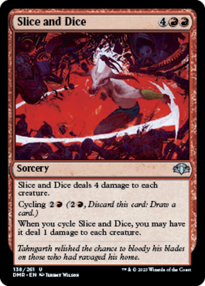 Slice and Dice [Dominaria Remastered] | Good Games North