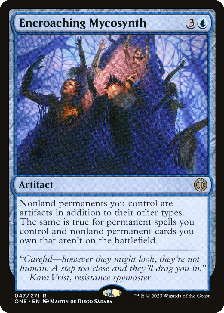 Encroaching Mycosynth [Phyrexia: All Will Be One] | Good Games North