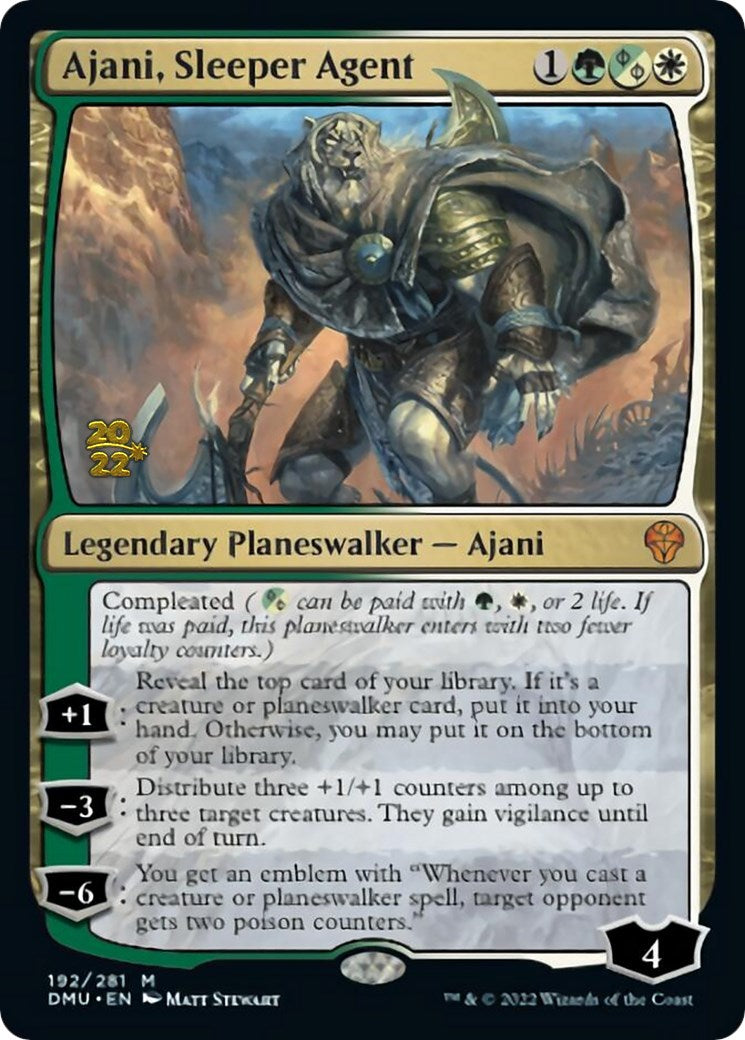 Ajani, Sleeper Agent [Dominaria United Prerelease Promos] | Good Games North