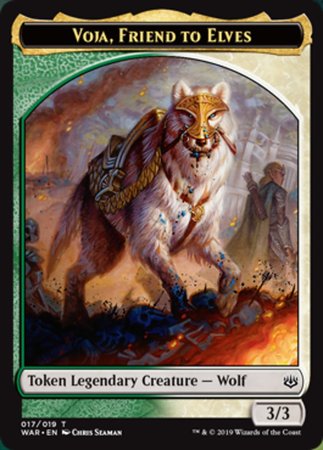 Voja, Friend to Elves Token [War of the Spark Tokens] | Good Games North