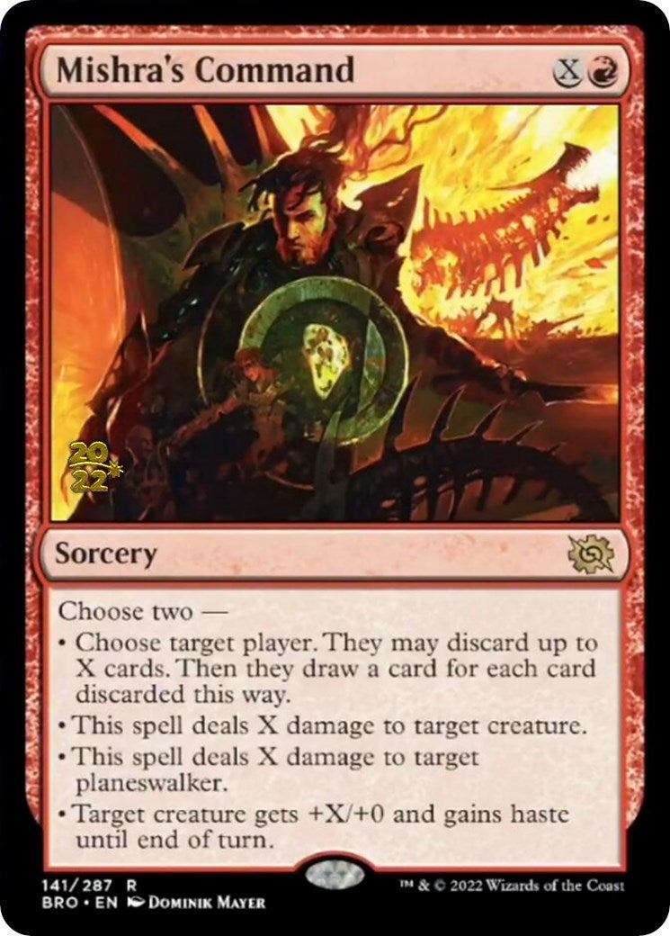 Mishra's Command [The Brothers' War: Prerelease Promos] | Good Games North