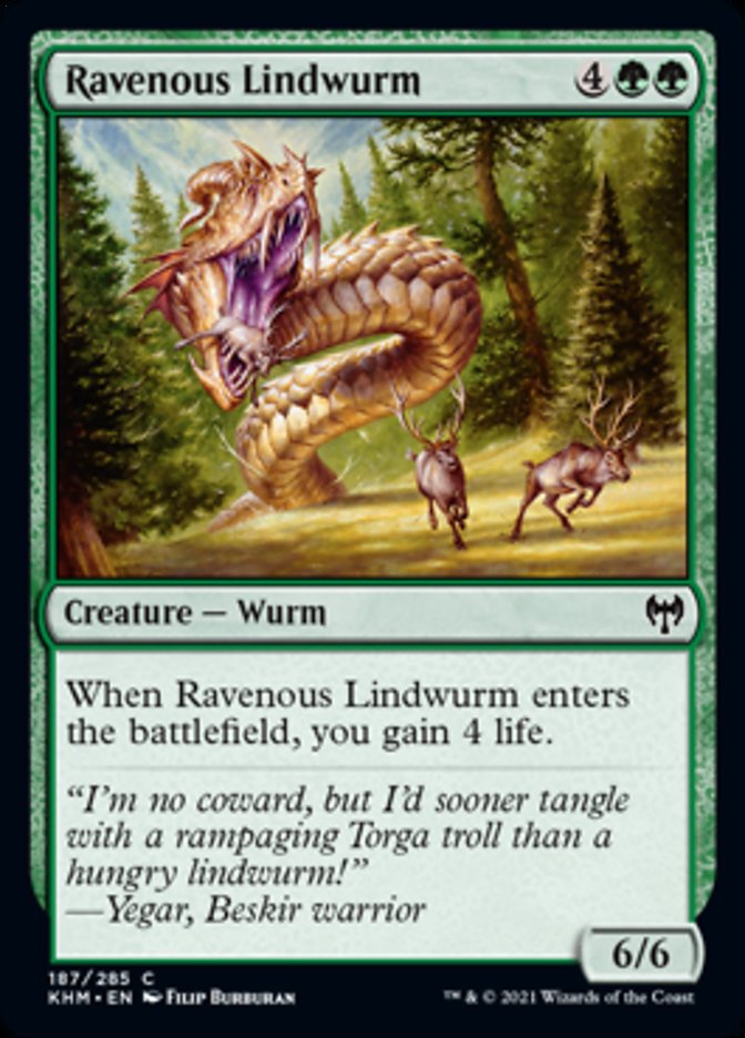 Ravenous Lindwurm [Kaldheim] | Good Games North