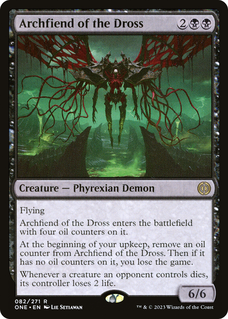 Archfiend of the Dross [Phyrexia: All Will Be One] | Good Games North