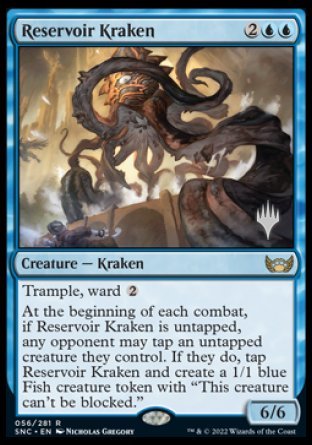 Reservoir Kraken (Promo Pack) [Streets of New Capenna Promos] | Good Games North