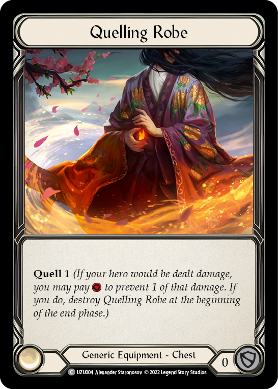 Quelling Robe [UZU004] (Outsiders Uzuri Blitz Deck) | Good Games North