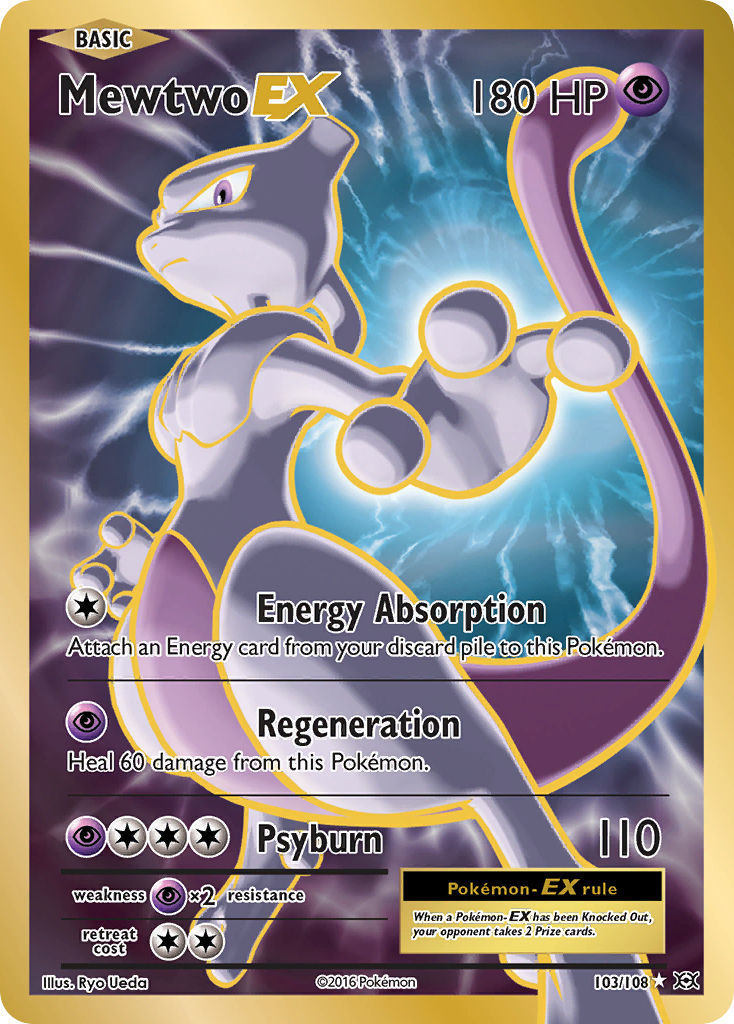 Mewtwo EX (103/108) [XY: Evolutions] | Good Games North