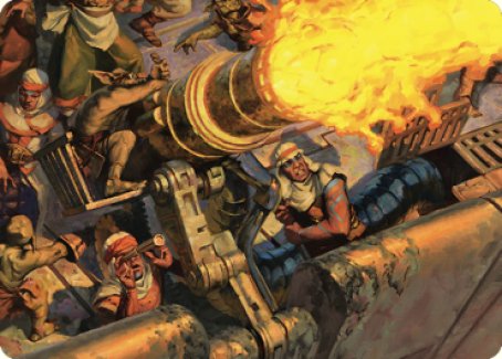 Mana Cannons Art Card [Dominaria United Art Series] | Good Games North