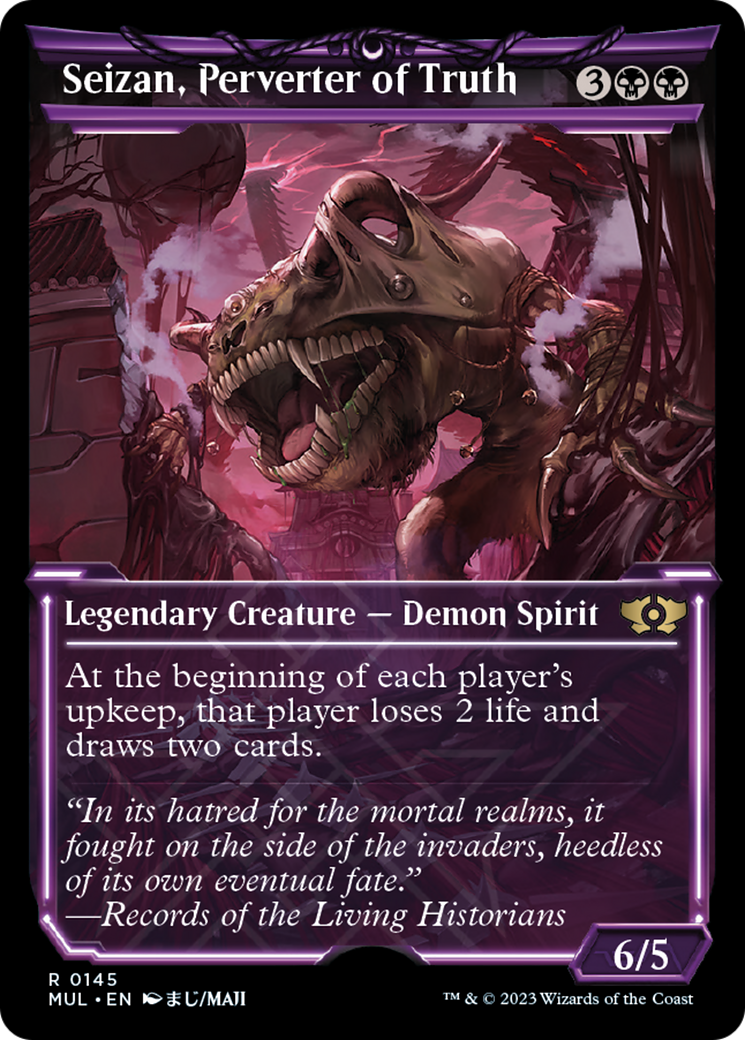 Seizan, Perverter of Truth (Halo Foil) [Multiverse Legends] | Good Games North