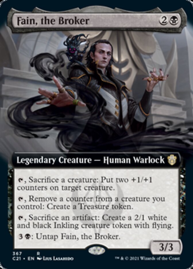 Fain, the Broker (Extended) [Commander 2021] | Good Games North