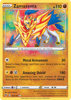 Zamazenta (102/185) [Sword & Shield: Vivid Voltage] | Good Games North