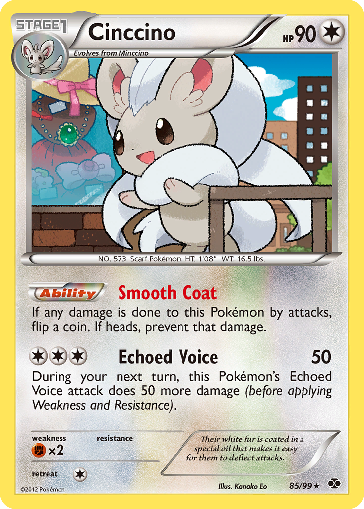 Cinccino (85/99) [Black & White: Next Destinies] | Good Games North