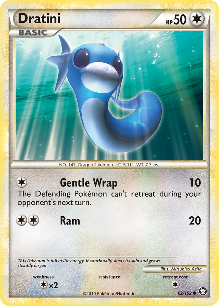 Dratini (62/102) [HeartGold & SoulSilver: Triumphant] | Good Games North