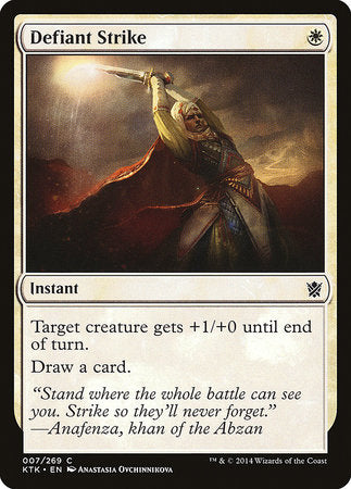 Defiant Strike [Khans of Tarkir] | Good Games North