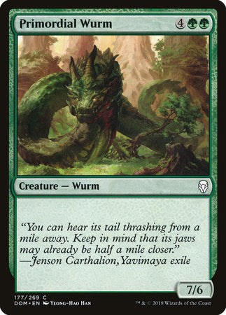 Primordial Wurm [Dominaria] | Good Games North