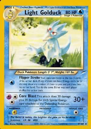 Light Golduck (47/105) [Neo Destiny Unlimited] | Good Games North