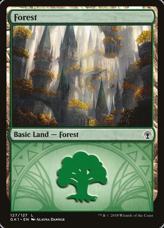 Forest (127) [GRN Guild Kit] | Good Games North
